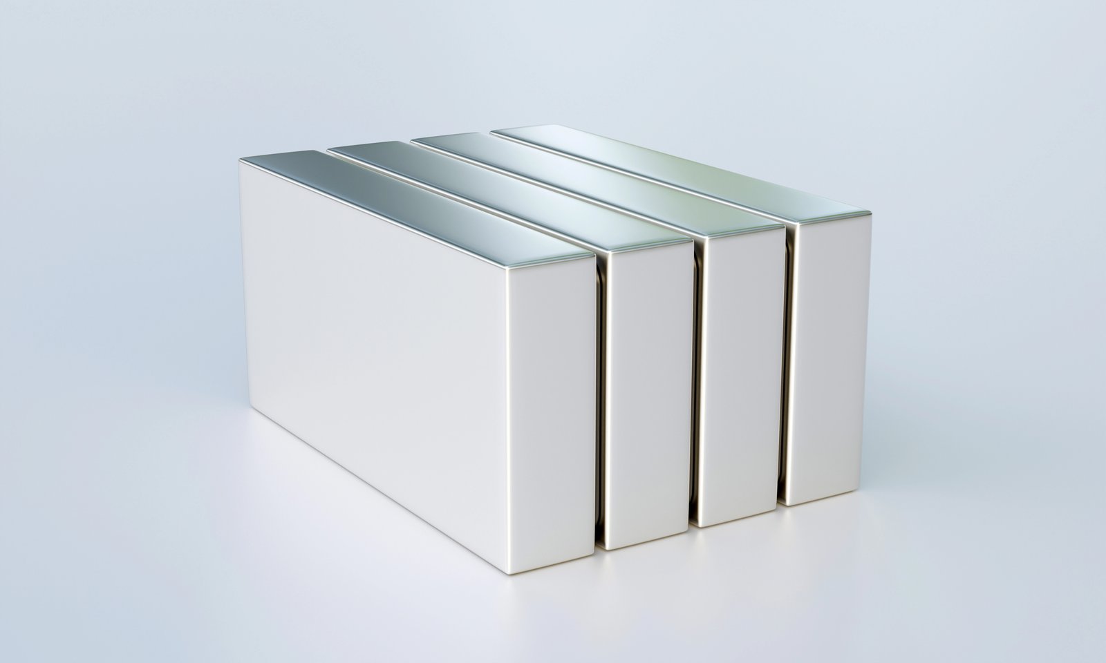 Block- und Quader­magnete als Formillustration